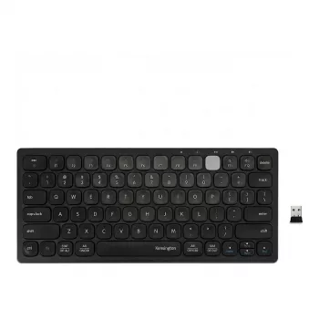 Bezdrôtová klávesnica a myš set KENSINGTON K75502DE — Dual Wireless, Multi-Device, čierna, 0,499 kg