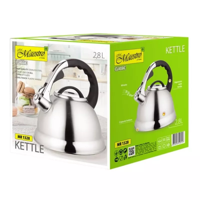 Kanvica Maestro MR-1328, 2,8 L, nerezová oceľ