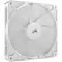Corsair RS140 PWM ventilátor do skrinky, 140 mm, 36 dB, jednotlivé balenie, biely