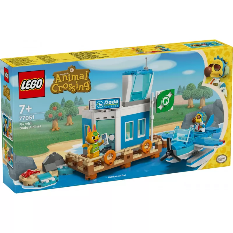 Konštrukčná hračka LEGO 77051 Animal Crossing: Let s Dodo Airlines súprava, značka LEGO, model 77051