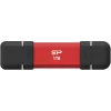 Silicon Power DS72 USB kľúč 1 TB USB Type-A / USB Type-C 3.2 Gen 2 (3.1 Gen 2) červený (SP001TBUC3S72VPR)