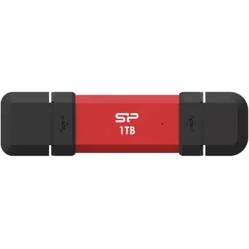 Silicon Power DS72 USB kľúč 1 TB USB Type-A / USB Type-C 3.2 Gen 2 (3.1 Gen 2) červený (SP001TBUC3S72VPR)