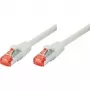 Tecline 71501 ethernetový patch kábel sivý