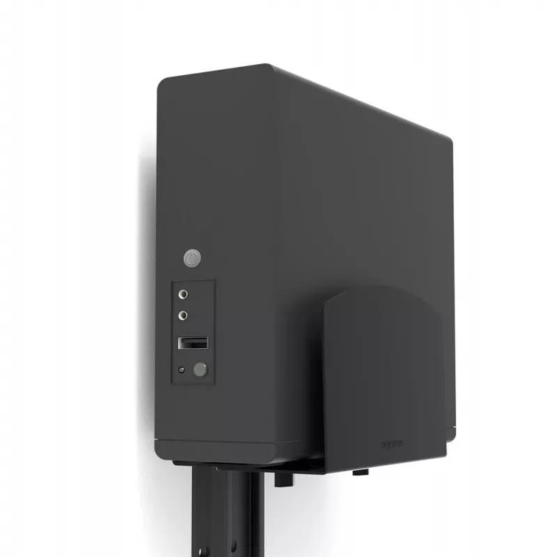 Pasívny držiak Ergotron 98-723-292 Mini-PC čierny interiér