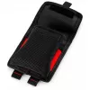 Taška na náradie Knipex Modular Bag 00 19 50 LE čierna/červená, prázdna, modulárne uloženie náradia