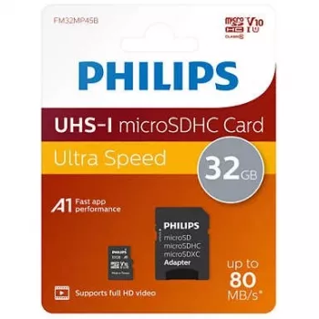Philips FM32MP45B/00 pamäťová karta 32 GB MicroSDXC UHS-I Class 10