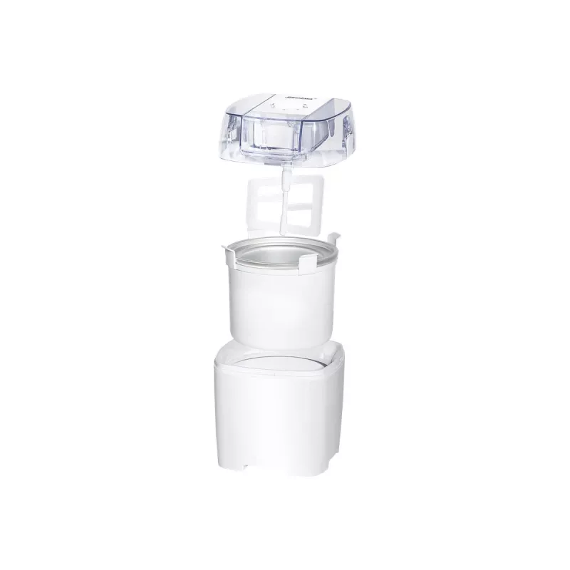 Zmrzlinovač Steba IC20 1,5L 9,5W priehľadný biely