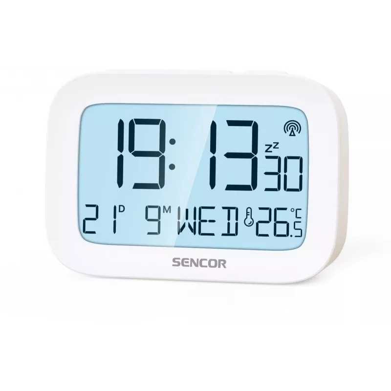 Digitálny budík SENCOR SRC 2200 s LED displejom a záložnou batériou