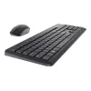 DELL klávesnica a myš - KM3322W - ukrajinská (QWERTY), plná veľkosť (100 %), bezdrôtová, RF Wireless, QWERTY, čierna, myš súčasťou