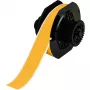 Samolepiaca tlačová etiketa Brady B30C-1125-7569-YL, vinyl, žltá, šírka 2,9 cm