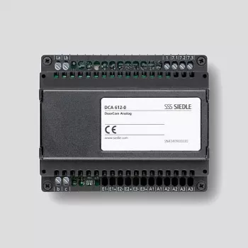 Siedle DCA 612-0 - čierna - Siedle - 100 mA - 0 - 40 °C - CE - 107 mm