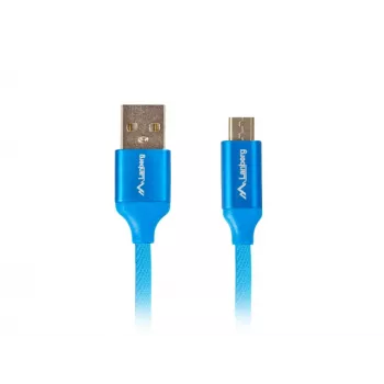 LANBERG kábel USB 2.0 Micro-B (M) - A (M) 1M QC
