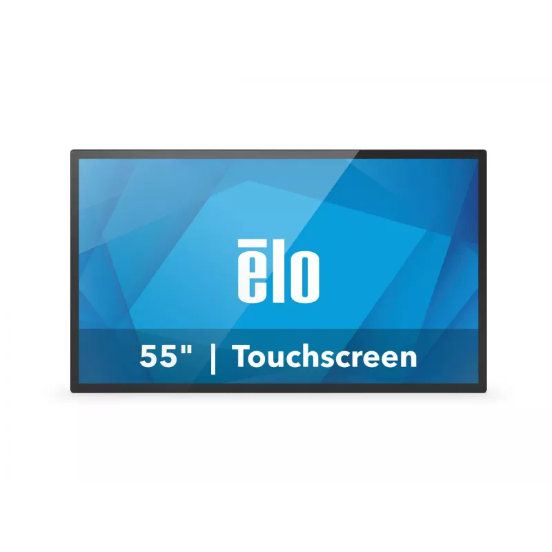 Elo 5554L, 138,6 cm (54,6''), projekčne kapacitný, 4K, USB-C, Ethernet, kit, čierny dotykový monitor (16:9), 138,6 cm (54,6''), projekčne kapacitný, multi-touch (40 bodov), rozlíšenie