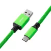 Napájací kábel CableMod PRO ModMesh 12VHPWR konektor samec na 8-Pin PCIe 45 cm svetlomodrý