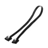 SATA kábel Akasa PROSLIM 30 cm AK-CBSA05-30BK
