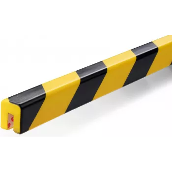 Durable 1127130, polyuretán (PU), čierna, žltá, plochý, 1000 mm, 25 mm, 1,71 kg