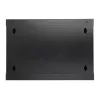 EXTRALINK LITE 6U 530X400 nástenný rack čierny s policou