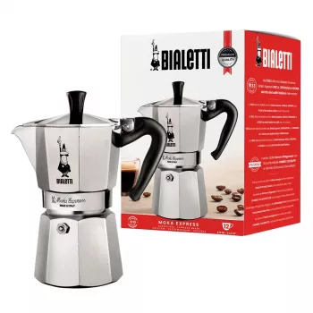 Bialetti Moka Express moka kanvica 0,775 L hliník, čierna