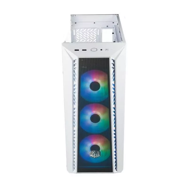 Cooler Master MasterBox 520 - Midi-Tower - PC - biela - ATX - EATX - micro ATX - Mini-ITX - SSI CEB - akrylonitril-butadién-styrén (ABS) - oceľ - tvrdené sklo - Multi