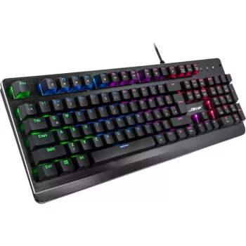 Inter-Tech NK-2000ME klávesnica USB QWERTZ čierna (88884100)