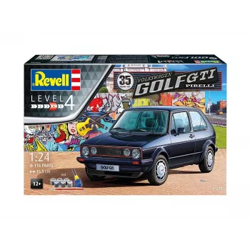 Revell 35 rokov VW Golf 1 GTI Pirelli model auta
