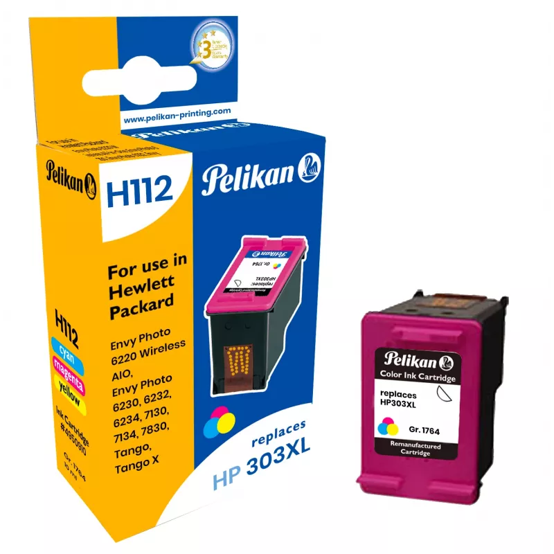 Pelikan toner HP 303XL Multi-Pack C/M/Y