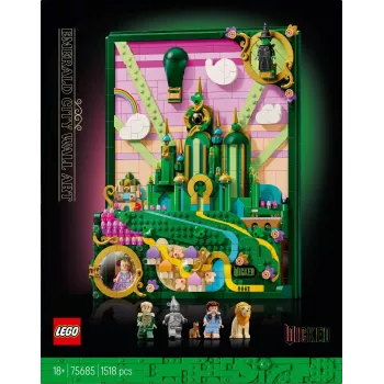 Stavebnica Wicked 75685 Obraz Emerald City