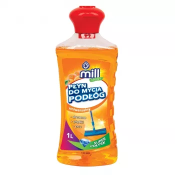 Tekutina na podlahy Mill Clean Orange 1 L - Mill 1 L čistič podláh (pomarančová vôňa)