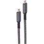 shiverpeaks BS14-75004 USB kábel 1 m USB 3.2 Gen 2 (3.1 Gen 2) USB-C čierny - biely (BS14-75004)