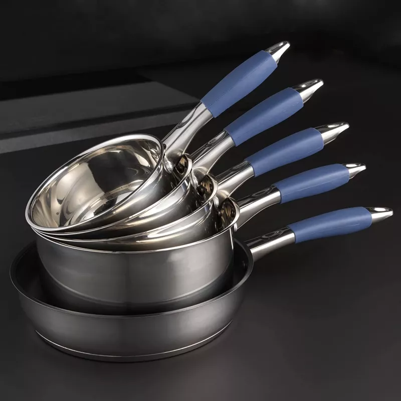 Sada hrncov Russell Hobbs RH01179EU, 5-dielna, modrá