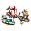 LEGO CITY 60422 Prístav pri mori s nákladnou loďou
