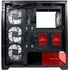 LC-Power skriňa MidiTower 715B čierna USB3.2/audio bez napájacieho zdroja SEAMLESS_X (LC-715B-ON)