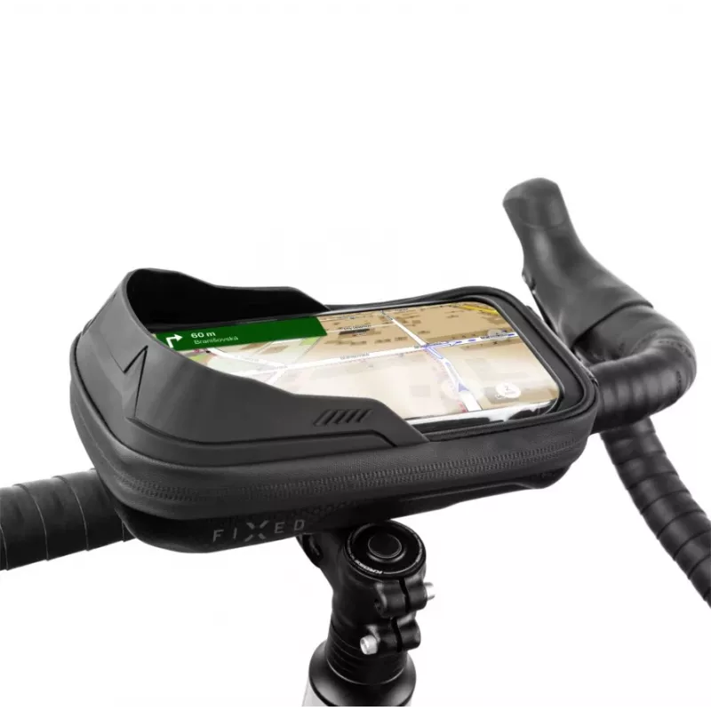 Puzdro na telefón na bicykel FIXED FIXBIB2-BK — pre smartfóny do 6,8