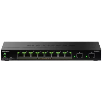 NETGEAR GS310TPv2 Managed L2/L3 Gigabit Ethernet (10/100/1000) Power over Ethernet (PoE) Desktop čierna