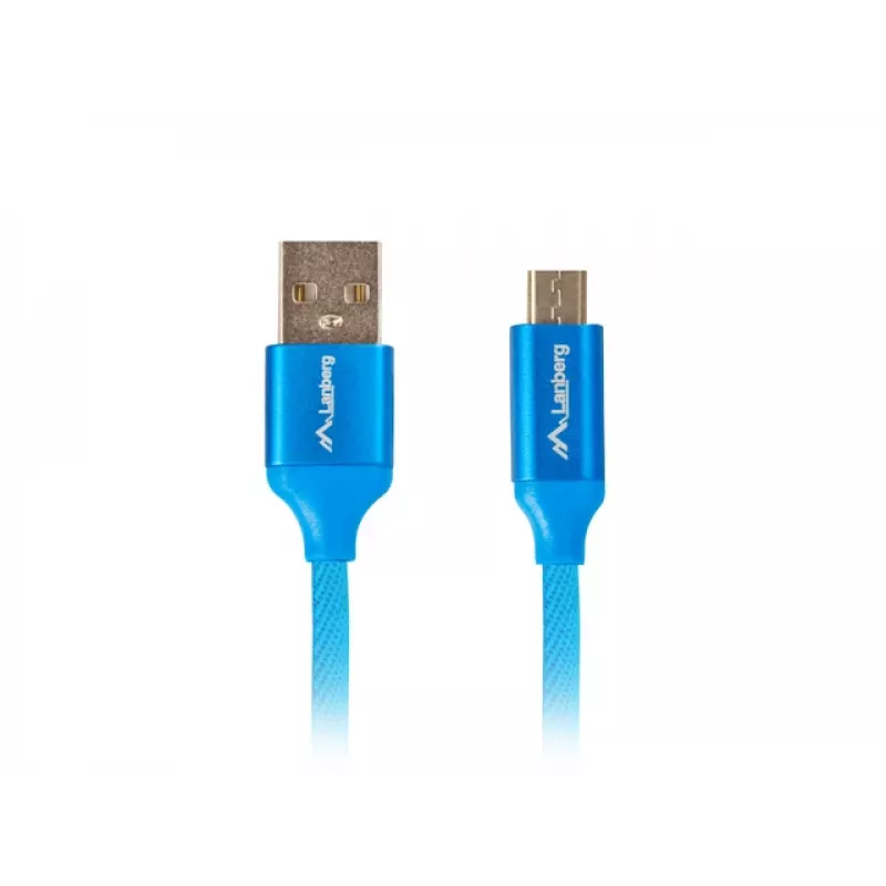 LANBERG KÁBEL USB 2.0 MICRO-B (M) - A (M) 1,8M QC