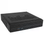 Akasa Cypher MX3 - Mini-Tower - PC - SGCC - čierna - Thin Mini-ITX - pevný disk - napájanie (A-ITX38U3-M1B)
