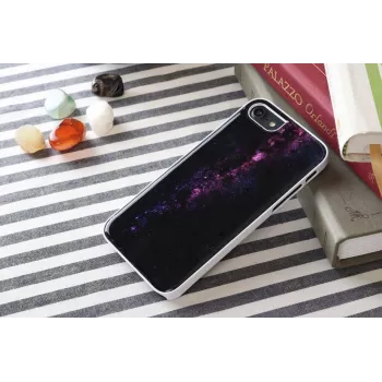 Ochranné puzdro iKins pre Apple iPhone 8/7 — milky way biela