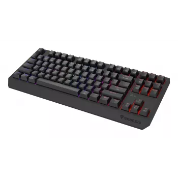GENESIS Thor 230 TKL klávesnica herná USB + RF Wireless + Bluetooth QWERTY US English čierna