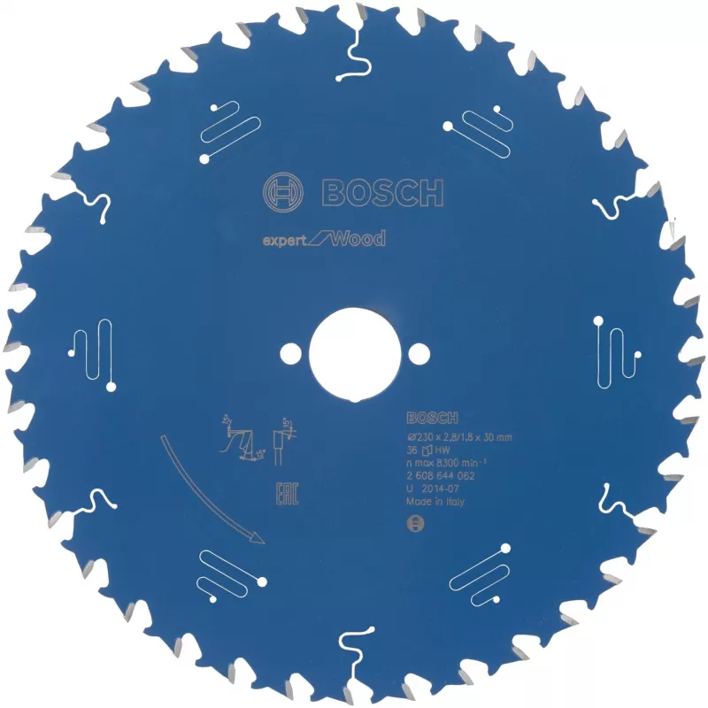Kotúčový pílový list Bosch 2 608 644 062 23 cm vŕtanie 3 cm 8300 ot/min