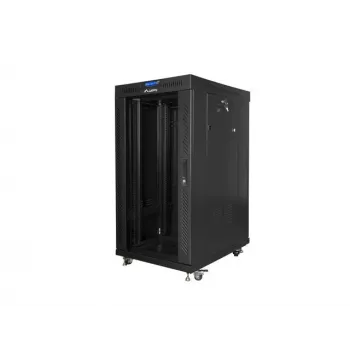 Voľne stojaca rack skriňa LANBERG FF01-6822-12BL 22U čierna 1200 kg