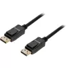 DisplayPort kábel Sharkoon 1.4 8K, 1 m, čierny