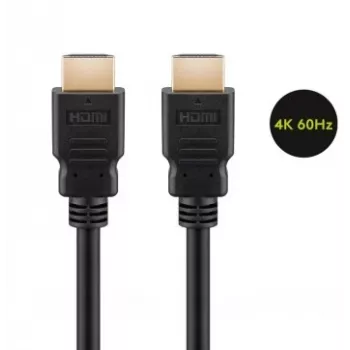 Goobay 61159 - 2 m - HDMI Type-A (štandard) - HDMI Type-A (štandard) - 10,2 Gbit/s - Audio Return Channel (ARC) - čierna (61159)