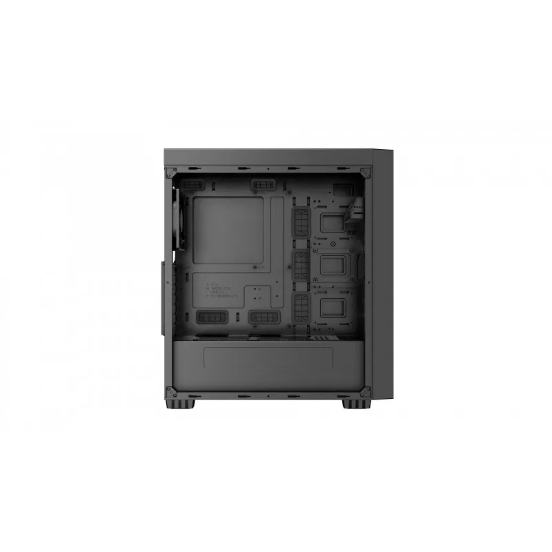 Gembird Fornax K500 ATX počítačová skriňa, Midi-Tower, čierna