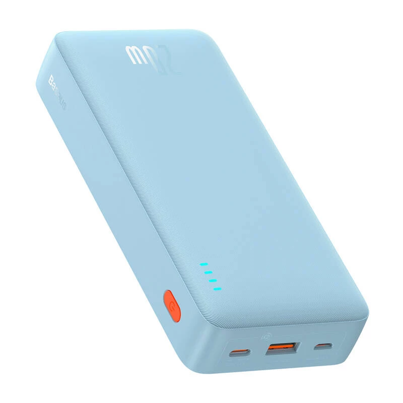 Baseus Airpow lítium-polymérová (LiPo) 20000 mAh modrá