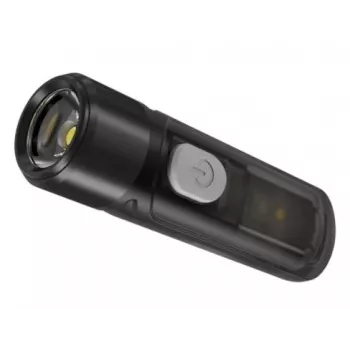Ručná baterka Nitecore TIKI LE — 300 lm, USB nabíjateľná, polykarbonát, IP66, odolná proti nárazu, 10,5 g, 55 mm, čierna