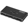 SpeaKa Professional HDMI 2.0 tenký KVM 2X1 USB2.0+IR, čierny HDMI prepínač HDMI 3840 x 2160 pixelov (SP-13724436)