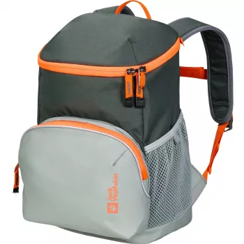 Jack Wolfskin Erlebnis Pack batoh - zelený/oranžový, 11 l