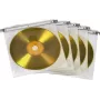 Hama CD/DVD dvojité ochranné obaly, 50 ks, biele 2 disky