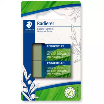 Staedtler 526 83 renew mat 56% — PVC-free čistiaca guma, obdĺžniková BK2