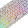 Baracuda Krill biela membránová herná klávesnica KRILL-W, US, USB